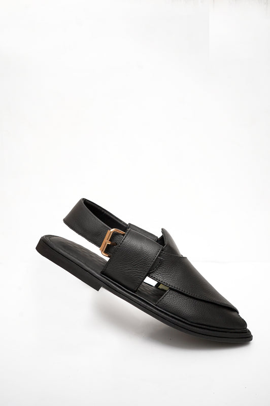 Smart Black Texture Leather