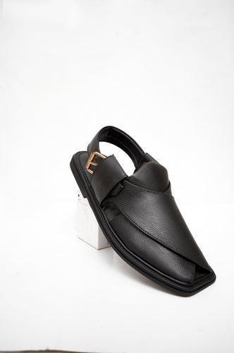 Smart Black Texture Leather