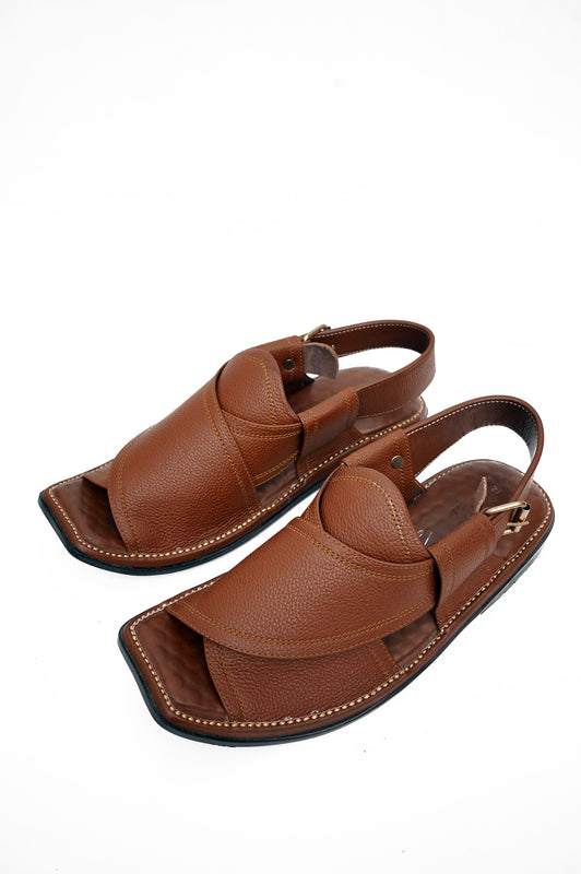 Premum Texture Leather Brown