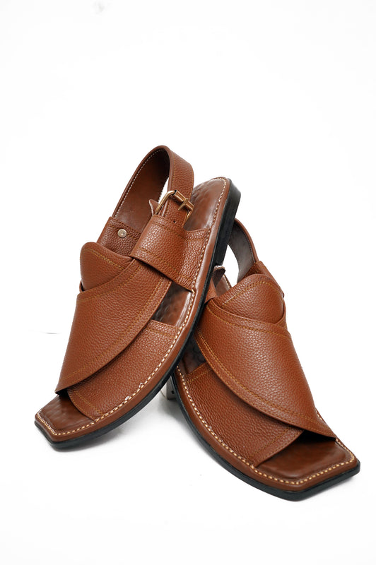 Premum Texture Leather Brown