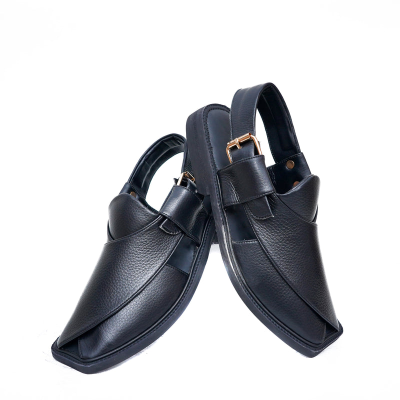 Smart Black Texture Leather