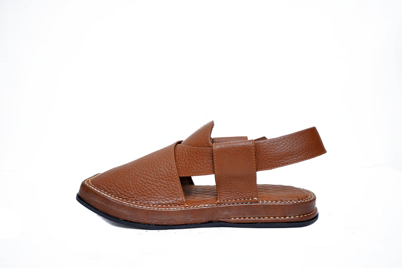 Premium Tan Genuine Leather Chappal