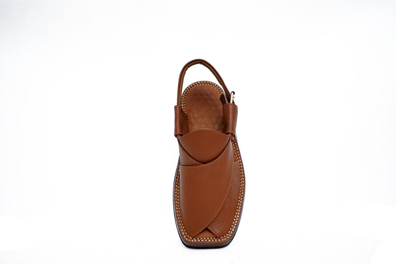 Premium Tan Genuine Leather Chappal