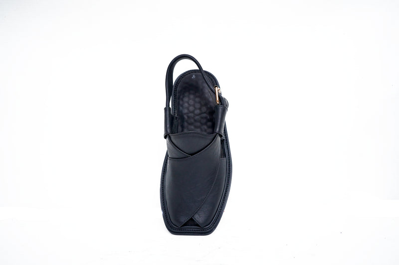 Smart Zalmay Design Black Chappal