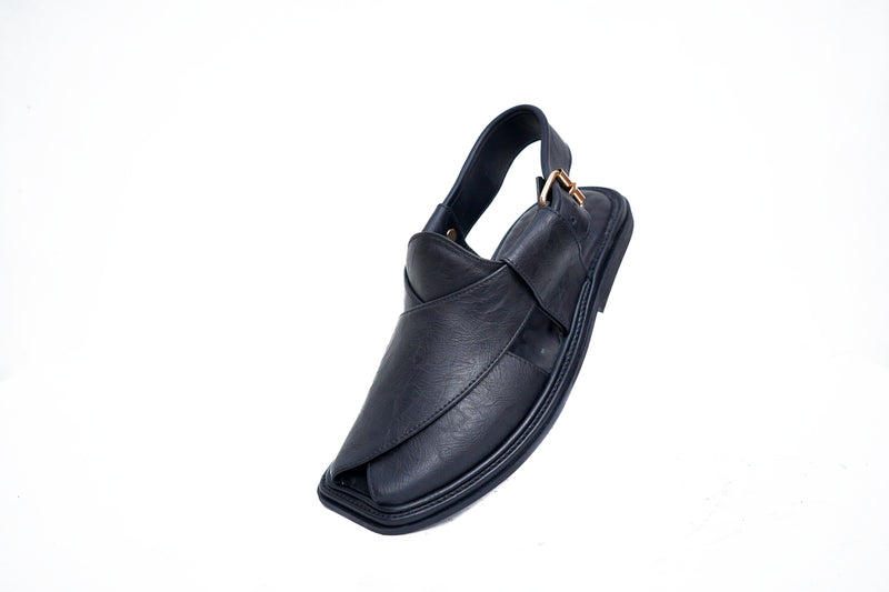 Smart Zalmay Design Black Chappal