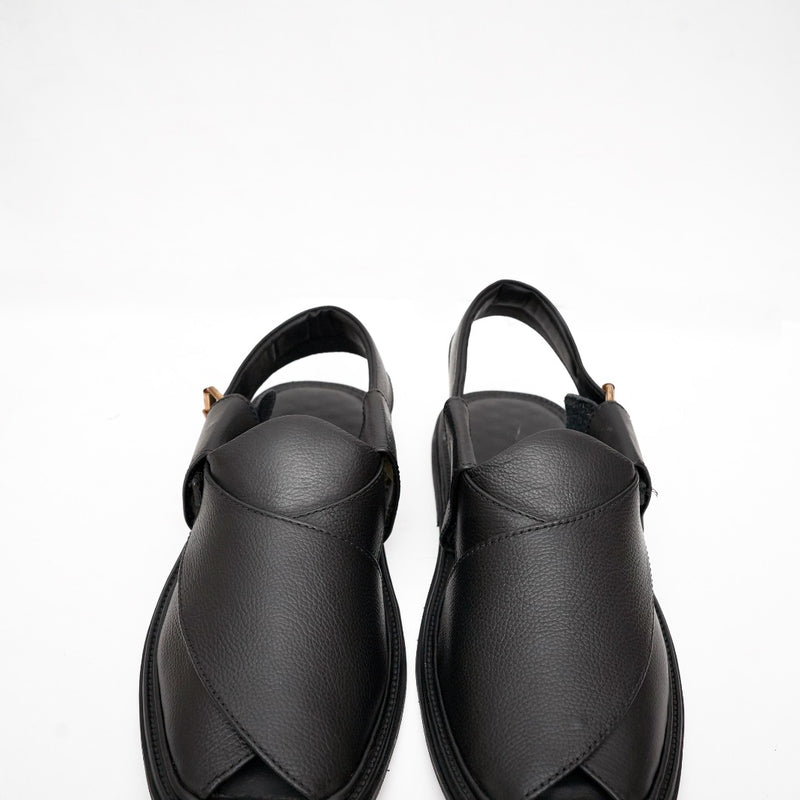 Smart Black Texture Leather